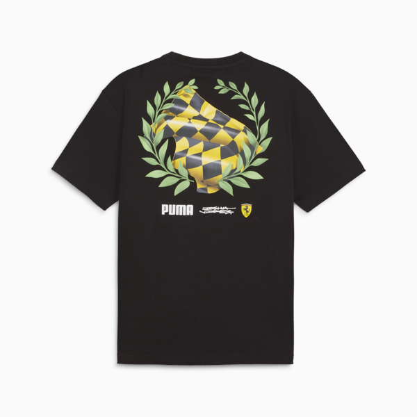 Scuderia Ferrari x Joshua Vides Tee, PUMA Black, large-ZAF