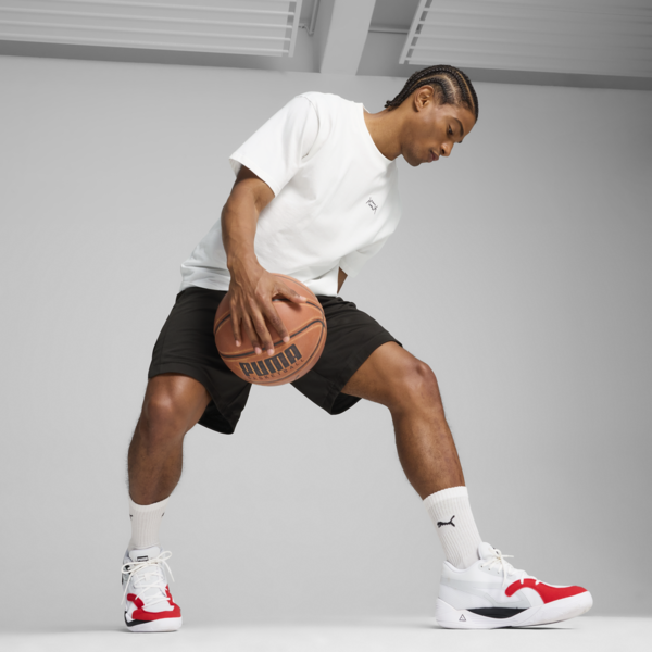 Shorts de basketball Shot Blocker para hombre, PUMA Black-PUMA Black, large-ARG