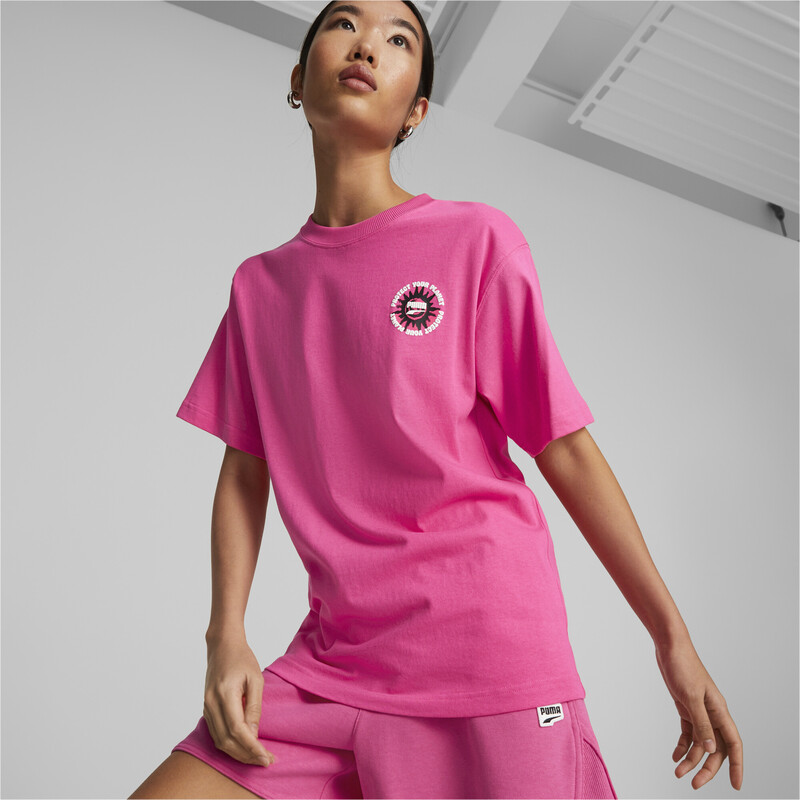 

Women's PUMA DOWNTOWN Graphic Relaxed Fit T-Shirt