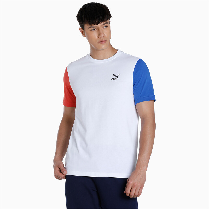 Men's PUMA Classics Block Regular Fit Mens T-Shirt