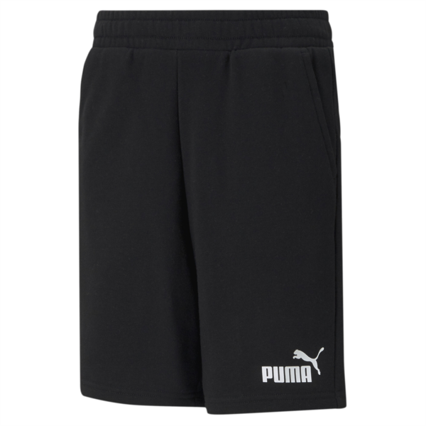 Shorts deportivos ESS para jovenes, Puma Black, large-ARG