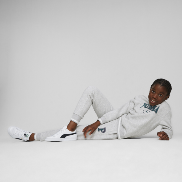 Buzo PUMA SQUAD para jovenes, Light Gray Heather, large-ARG