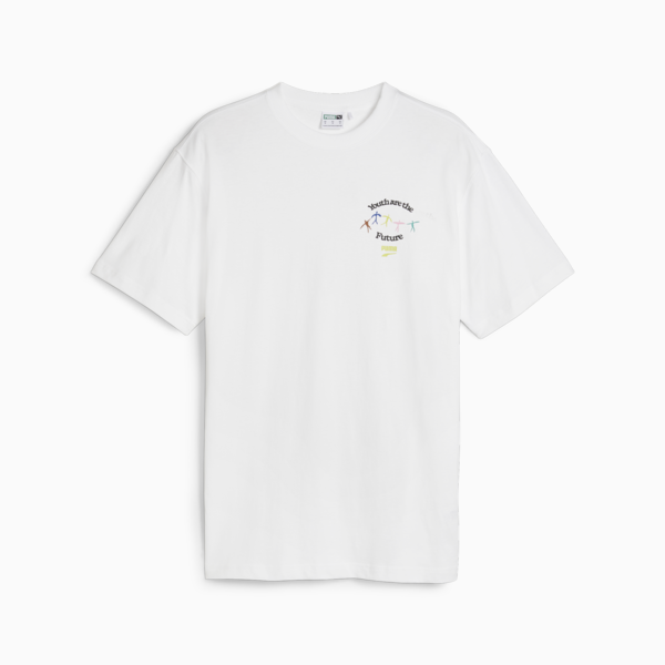 Remera juvenil DOWNTOWN 180, PUMA White, large-ARG