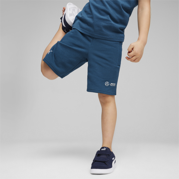 Mercedes-AMG Petronas Motorsport Kids' Shorts, Ocean Tropic, large-ZAF