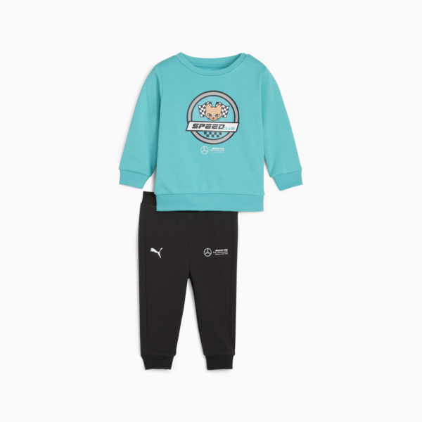 Mercedes-AMG Petronas Motorsport Toddlers' Jogger Set, Sheen Green, large-ZAF
