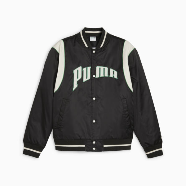 Campera universitaria PUMA TEAM, PUMA Black, large-ARG