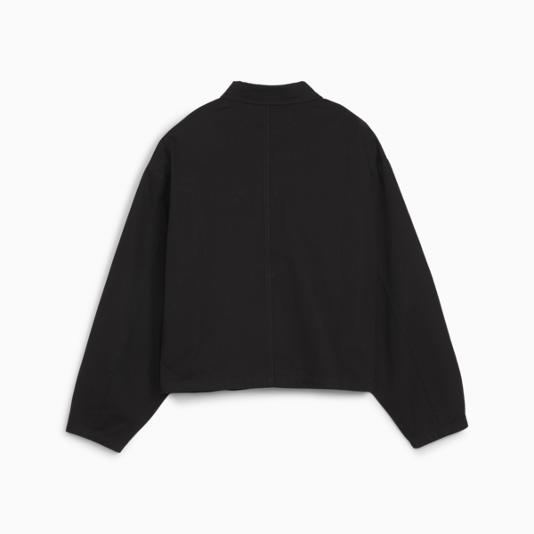 Campera cortavientos Classics para mujer, PUMA Black, large-ARG
