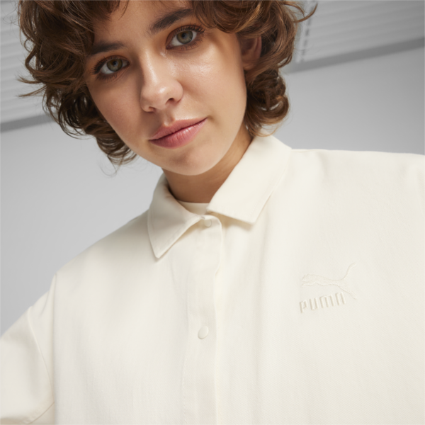 Campera cortavientos Classics para mujer, Frosted Ivory, large-ARG