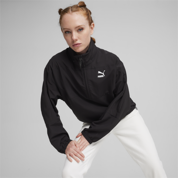 Buzo PUMA Anorak para mujer, PUMA Black, large-ARG