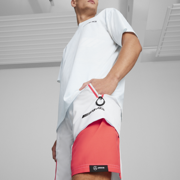 AMG Statement Woven Motorsports Shorts, Dewdrop, large-ZAF