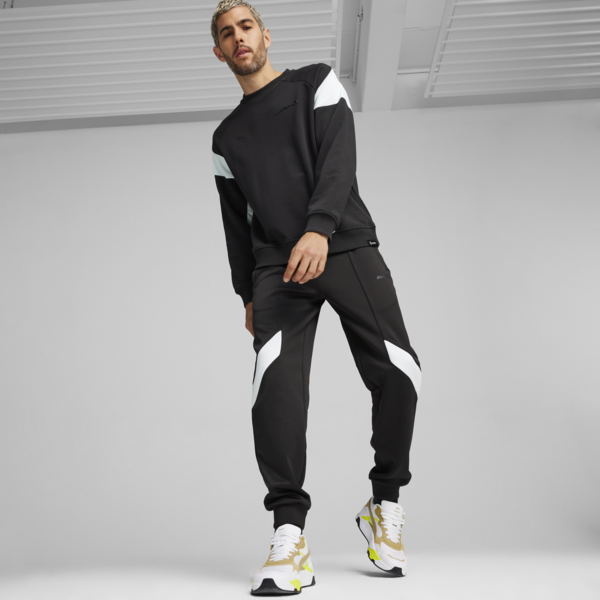 AMG Men's Motorsport Track Pants, PUMA Black, large-ZAF
