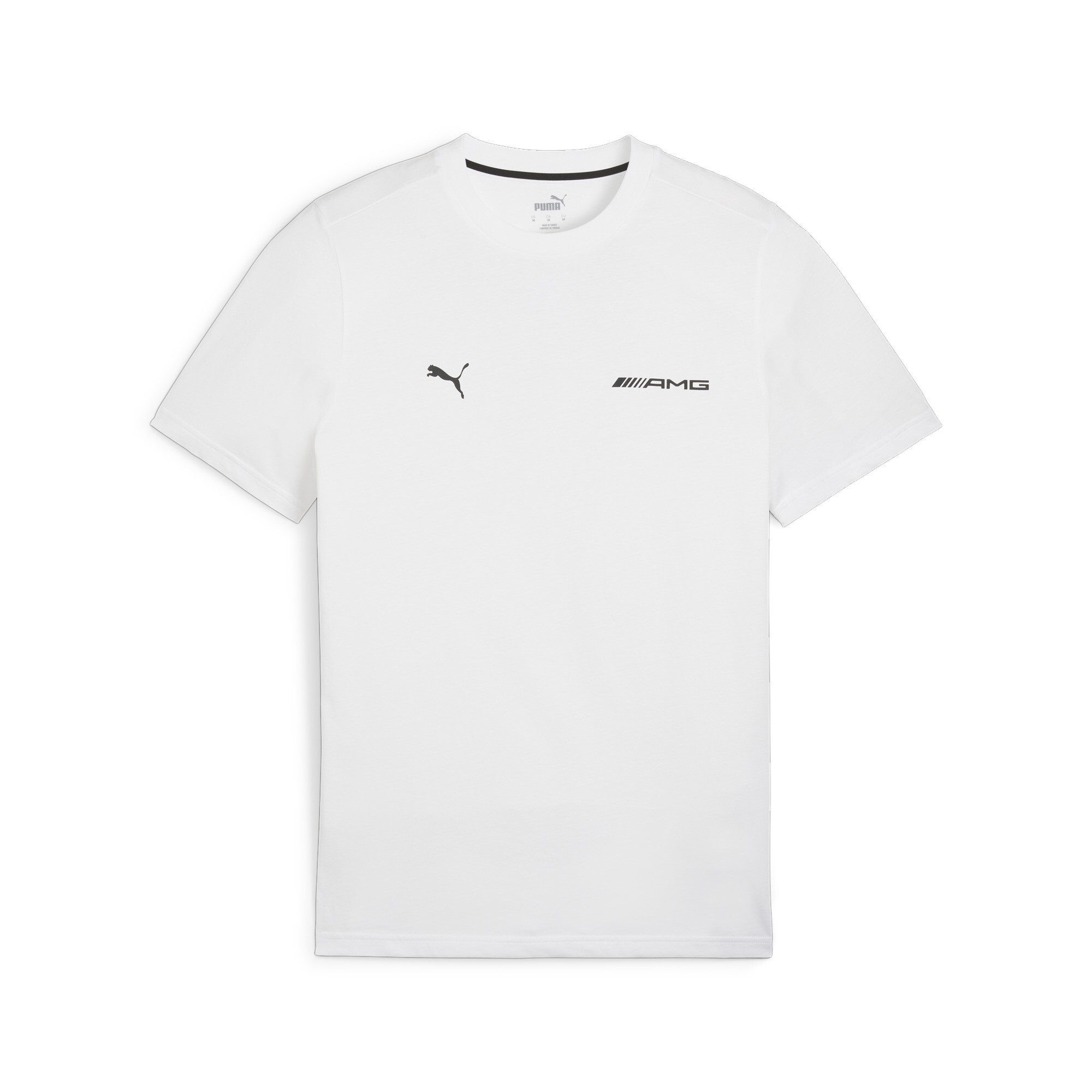 Men's Puma AMG Motorsports Graphic T-Shirt, White, Size M, Clothing