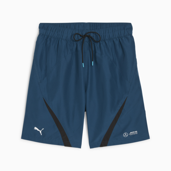 Mercedes-AMG Petronas Motorsport Statement Men's Woven Shorts, Ocean Tropic, large-ZAF