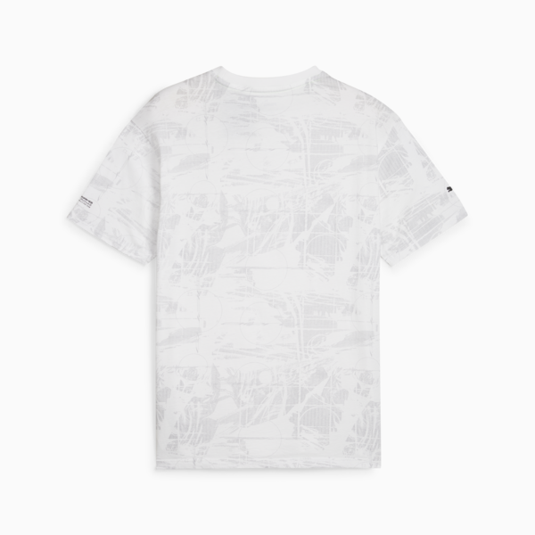 Playera con estampado integral para hombre Mercedes-AMG Petronas Motorsport Statement, PUMA White, large-MEX