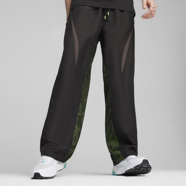 Mercedes-AMG Petronas Motorsport Statement Men's Woven Pants, PUMA Black, large-ZAF