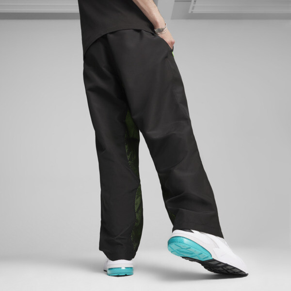 Pantalones Mercedes-AMG Petronas Motorsport Statement de tejido plano para hombre, PUMA Black, large-ARG