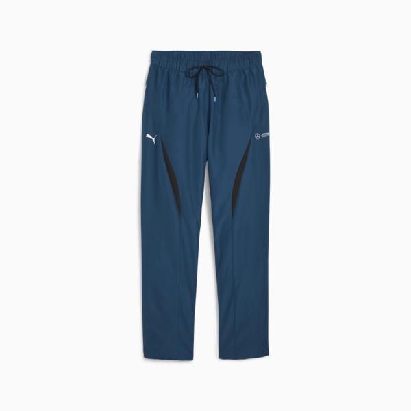 Pantalones Mercedes-AMG Petronas Motorsport Statement de tejido plano para hombre, Ocean Tropic, large-ARG
