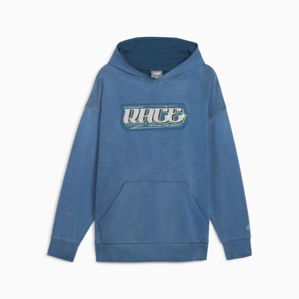 Mercedes-AMG PETRONAS Crew Hoodie, Ocean Tropic, large-ZAF