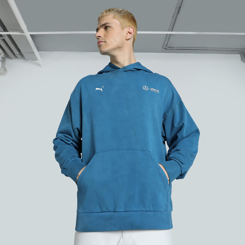 

Men's PUMA Mercedes-AMG PETRONAS Garage Crew Relaxed Fit Motorsport Hoodie