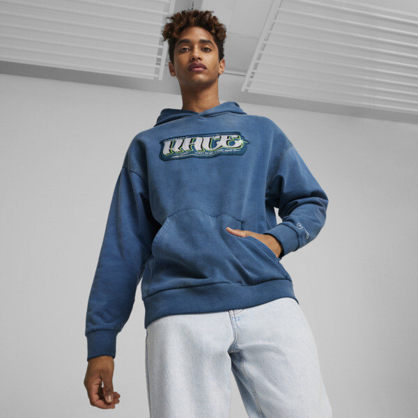 Mercedes AMG PETRONAS Crew Hoodie blue PUMA