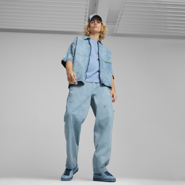 Mercedes-AMG PETRONAS Crew Pants, Ocean Tropic, large-ZAF