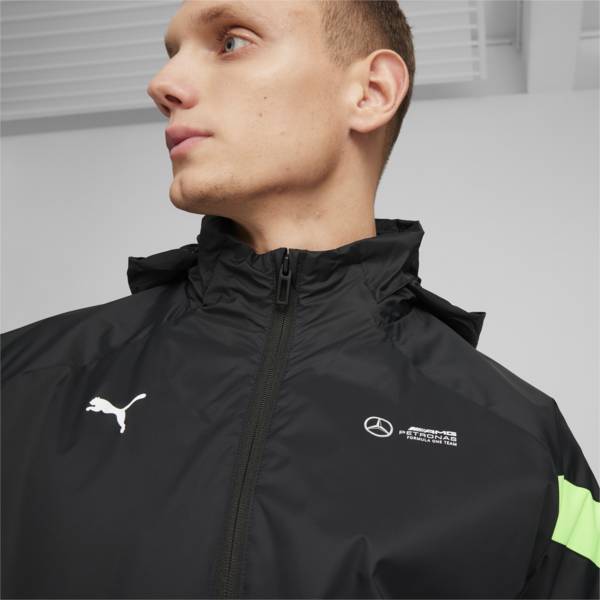 Campera Mercedes AMG Petronas Motorsport de tejido plano para hombre, PUMA Black, large-ARG