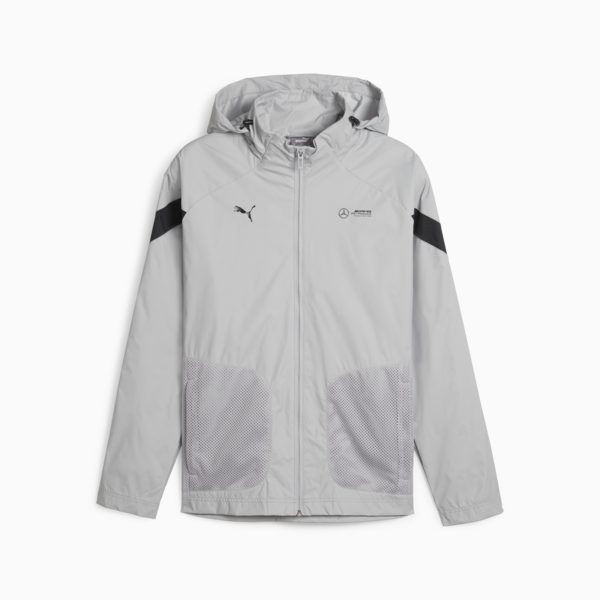 Campera Mercedes AMG Petronas Motorsport de tejido plano para hombre, Team Silver, large-ARG
