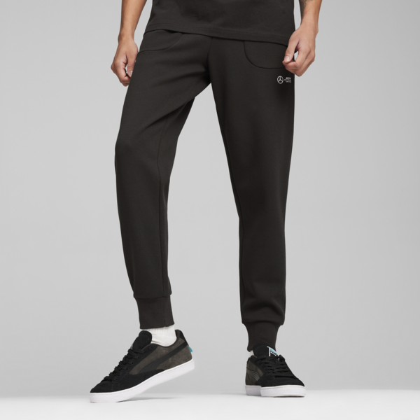 Mercedes-AMG Petronas Motorsport Men's Sweatpants, PUMA Black, large-ZAF