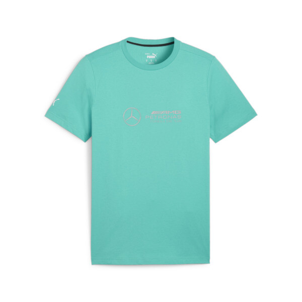 Mercedes-AMG Petronas Motorsport Men's Logo Tee, Sheen Green, large-ZAF