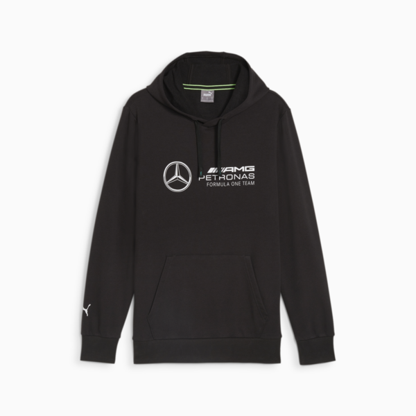 Mercedes-AMG Petronas Motorsport Men's ESS Hoodie, PUMA Black, large-ZAF