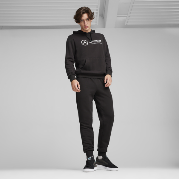 Mercedes-AMG Petronas Motorsport Men's ESS Hoodie, PUMA Black, large-ZAF