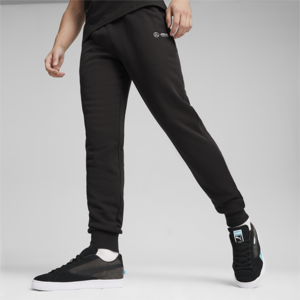 Mercedes-AMG Petronas Motorsport Men's ESS Pants, PUMA Black, large-ZAF