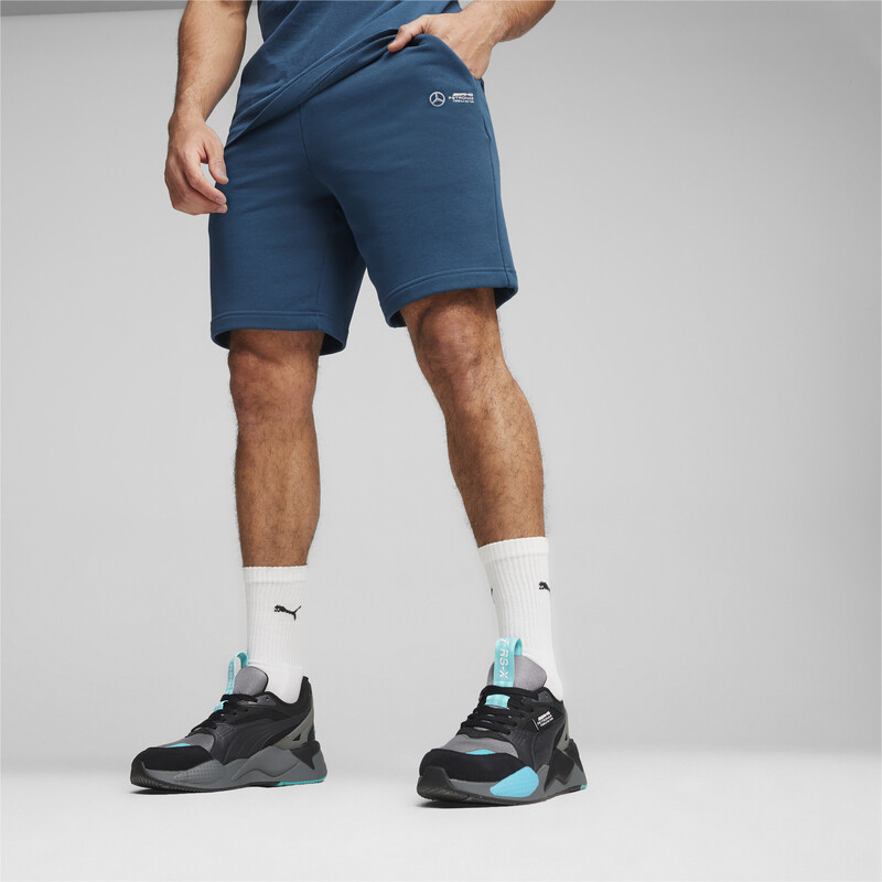 Men's PUMA Mercedes-AMG Petronas Motorsport Shorts in Ocean Tropic size M