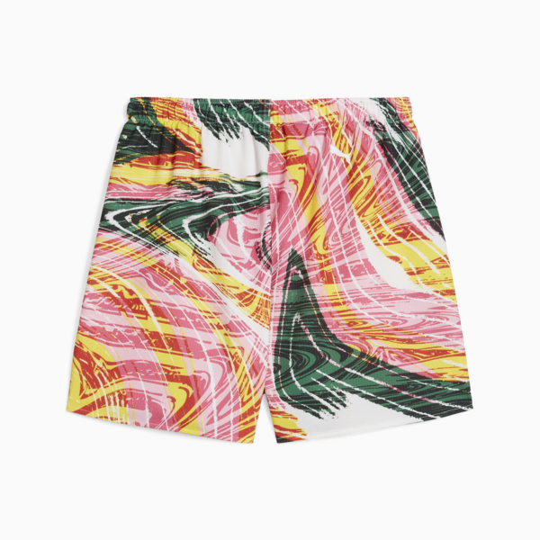 Scuderia Ferrari Race CREW Men's Motorsport Pants, Speed Yellow-AOP, large-ZAF