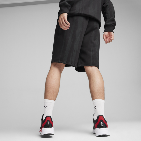 Scuderia Ferrari Race Men's AOP Shorts, PUMA Black, large-ZAF