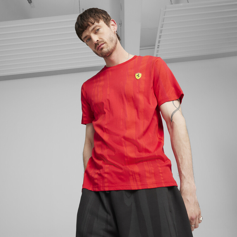 

Men's PUMA Scuderia Ferrari Race Printed Relaxed Fit Tee