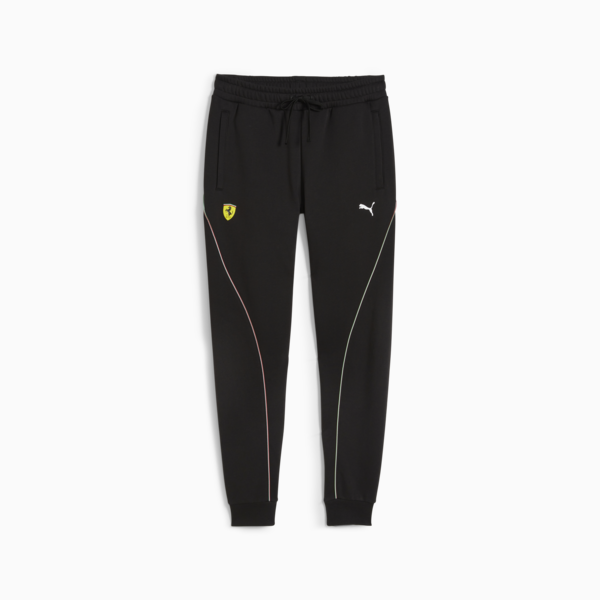 Pantalones Ferrari Race, PUMA Black, large-ARG