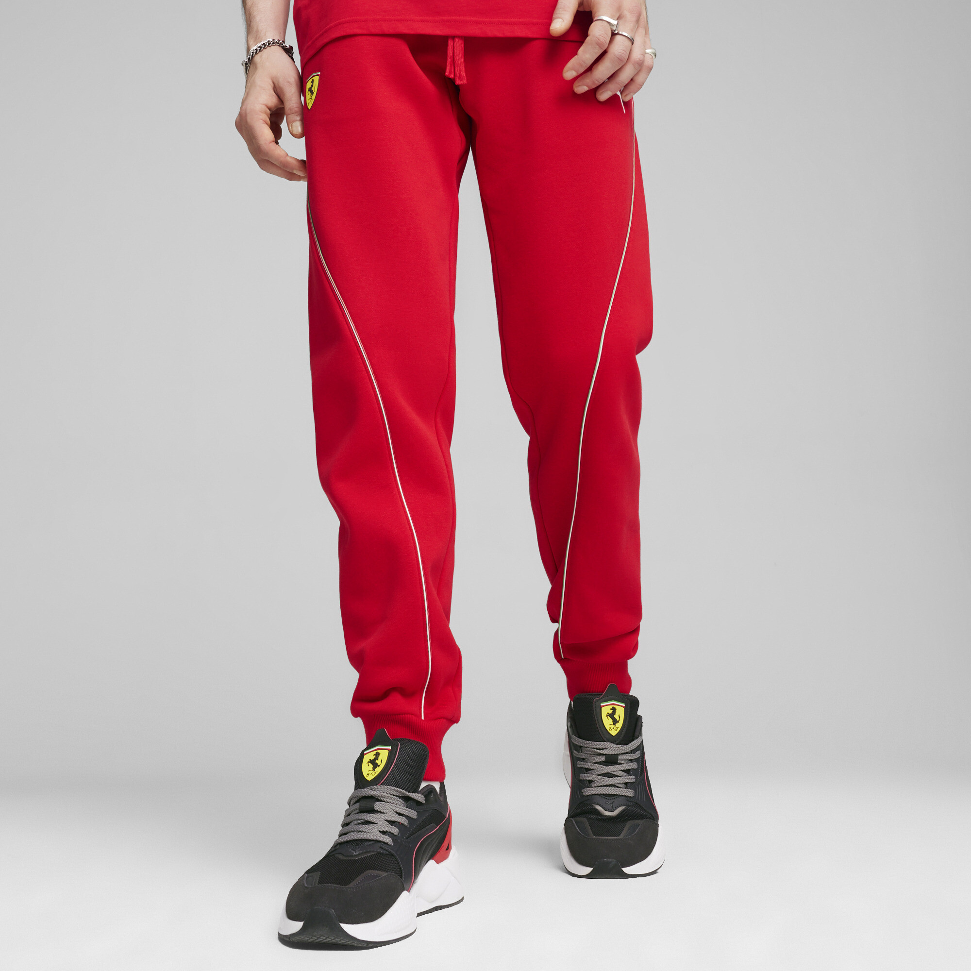 PUMA Pantalones deportivos Scuderia Ferrari para hombre