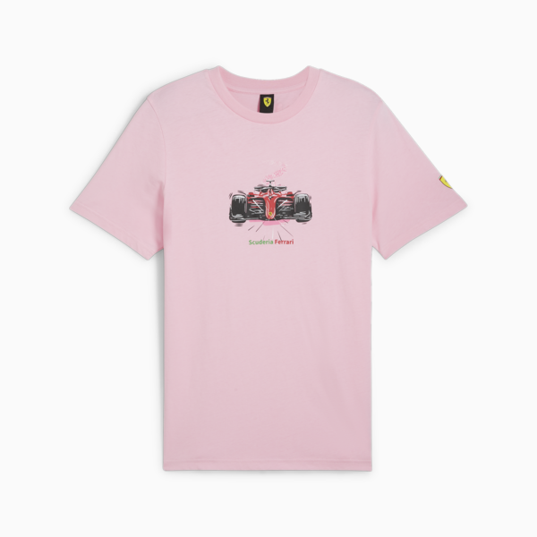 Remera Ferrari Race, Pink Lilac, large-ARG