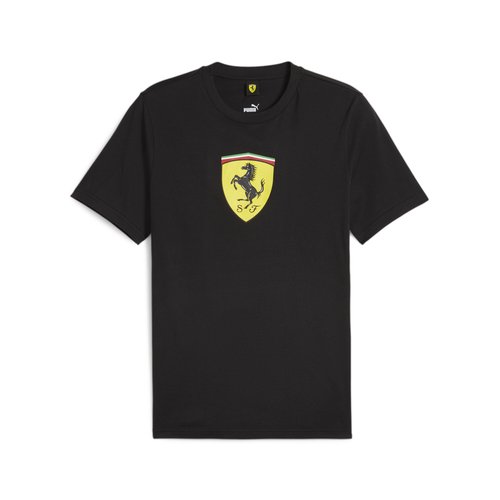 Men's PUMA Scuderia Ferrari Race T-Shirt In Black, Size Large
