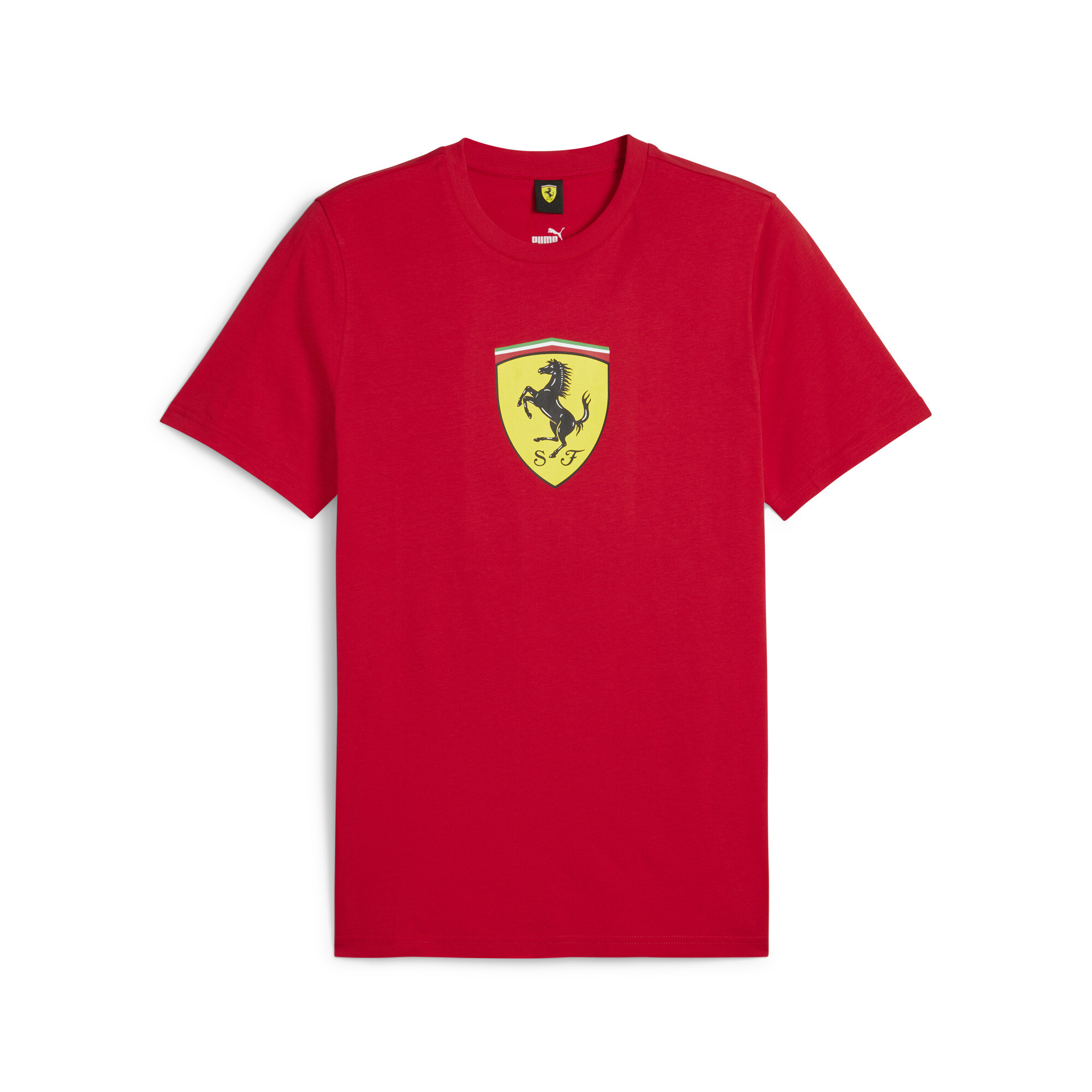 Men's PUMA Scuderia Ferrari Race T-Shirt In Red, Size 2XL