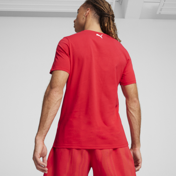Remera Ferrari Race para hombres, Rosso Corsa, large-ARG