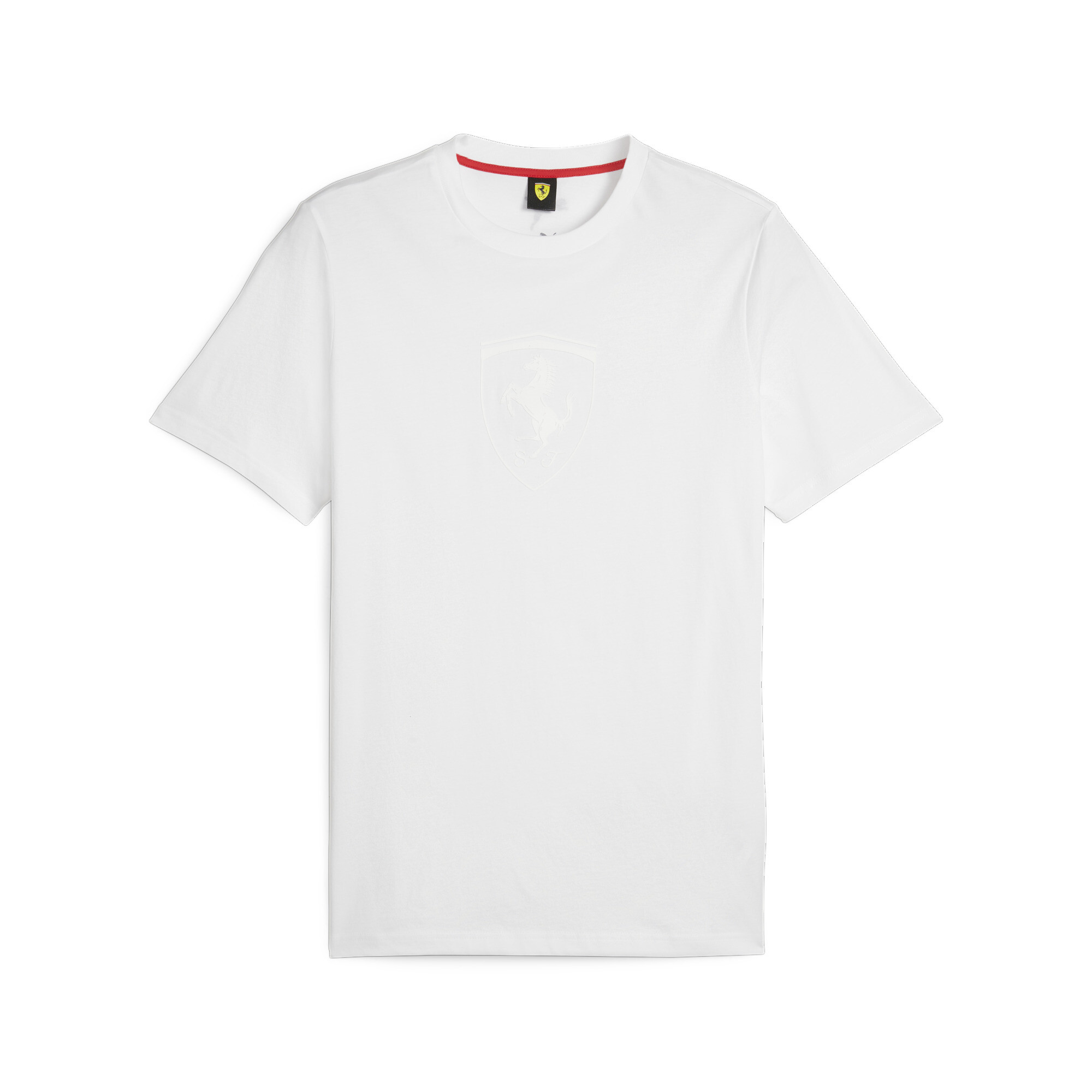 メンズ フェラーリ ビッグ シールド トーナル 半袖 Tシャツ