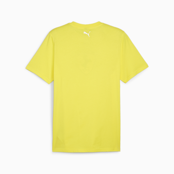 Remera Scuderia Ferrari Race Big Shield Motorsport Heritage para hombre, Speed Yellow, large-ARG