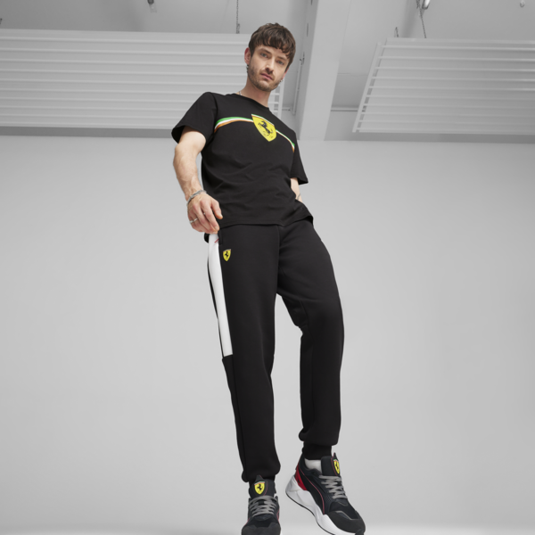 Pantalón Scuderia Ferrari Race MT7 para hombre, PUMA Black, large-ARG