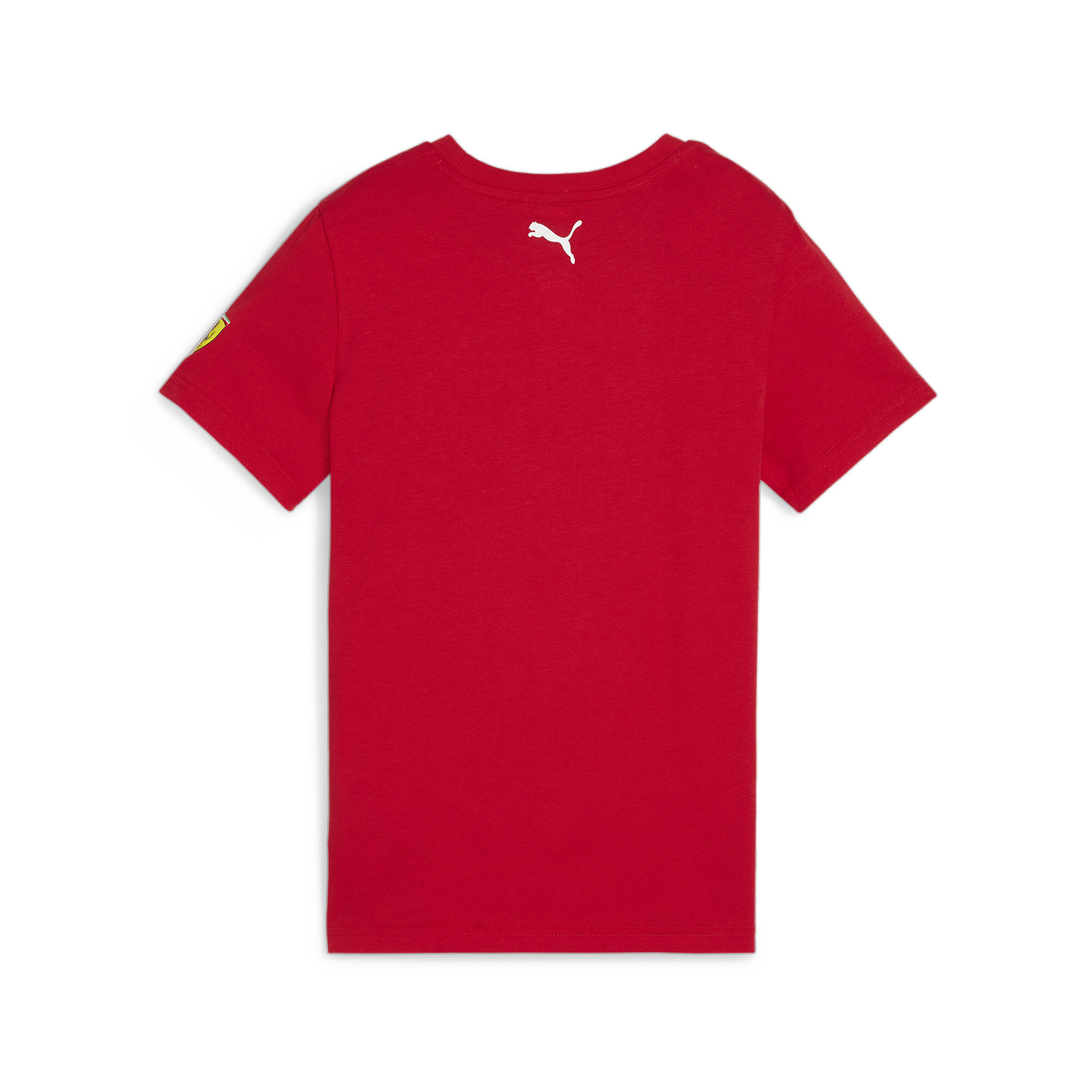 PUMA Scuderia Ferrari Race Motorsport Graphic T-Shirt In Red, Size 7-8 Youth
