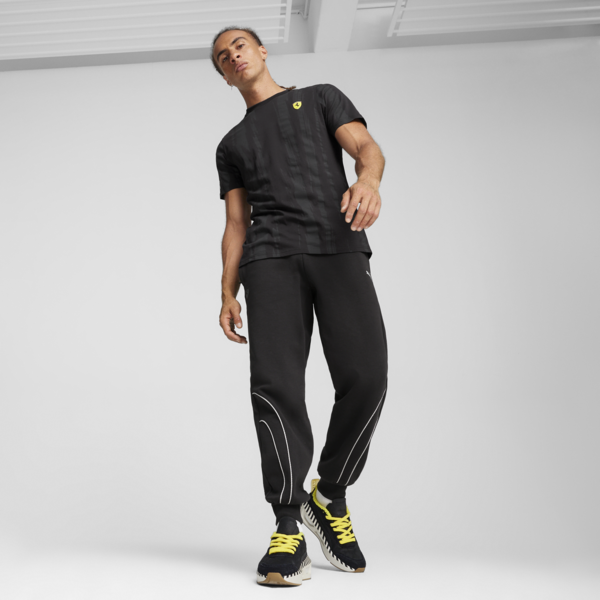 Scuderia Ferrari Style Men's Motorsport Sweat Pants, PUMA Black, large-ZAF
