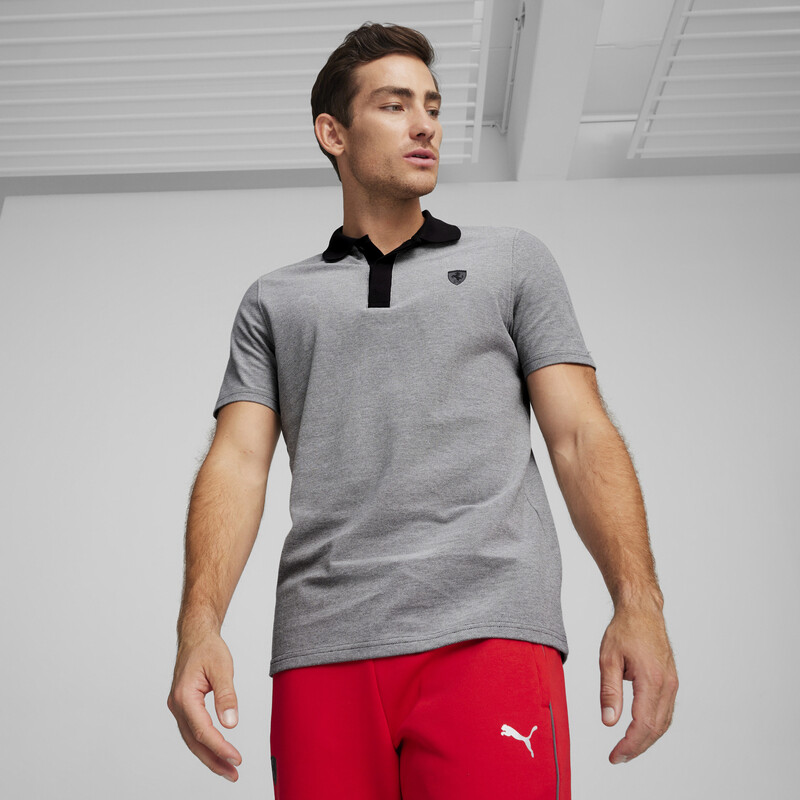 

Men's PUMA Scuderia Ferrari Style 2-Tone Motorsport Polo
