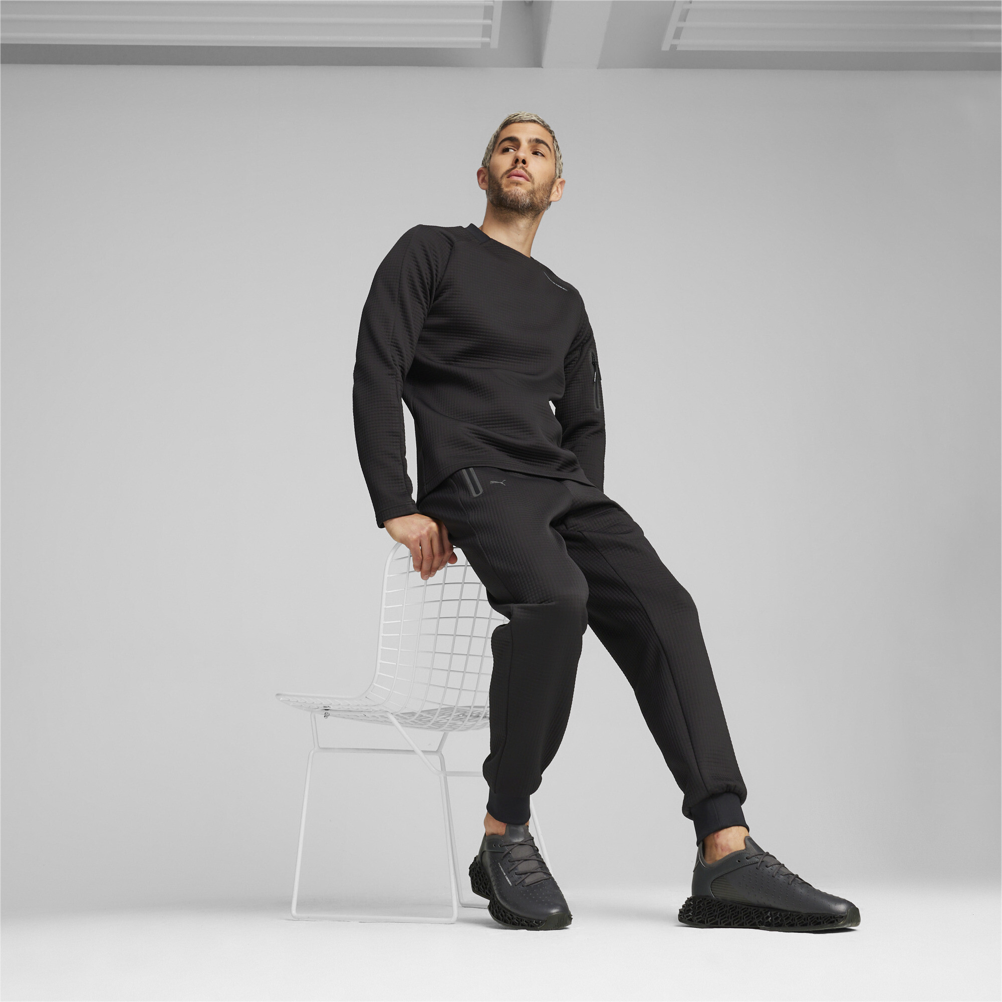 Men's PUMA Porsche Design Sweatpants In Black, Size Small
