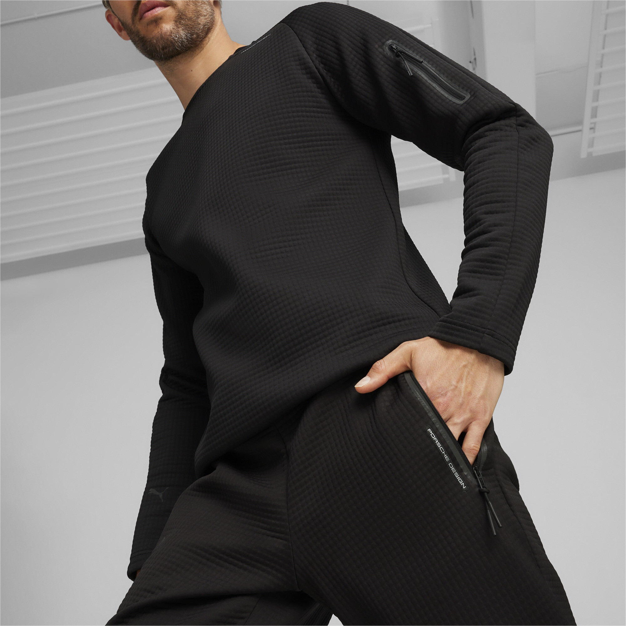 Men's PUMA Porsche Design Sweatpants In 10 - Black, Size XL